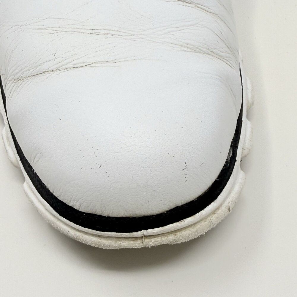 Footjoy Pro SL BOA Golf Shoes Mens 10 M White Black Leather Spikeless 53596 - Picture 7 of 16